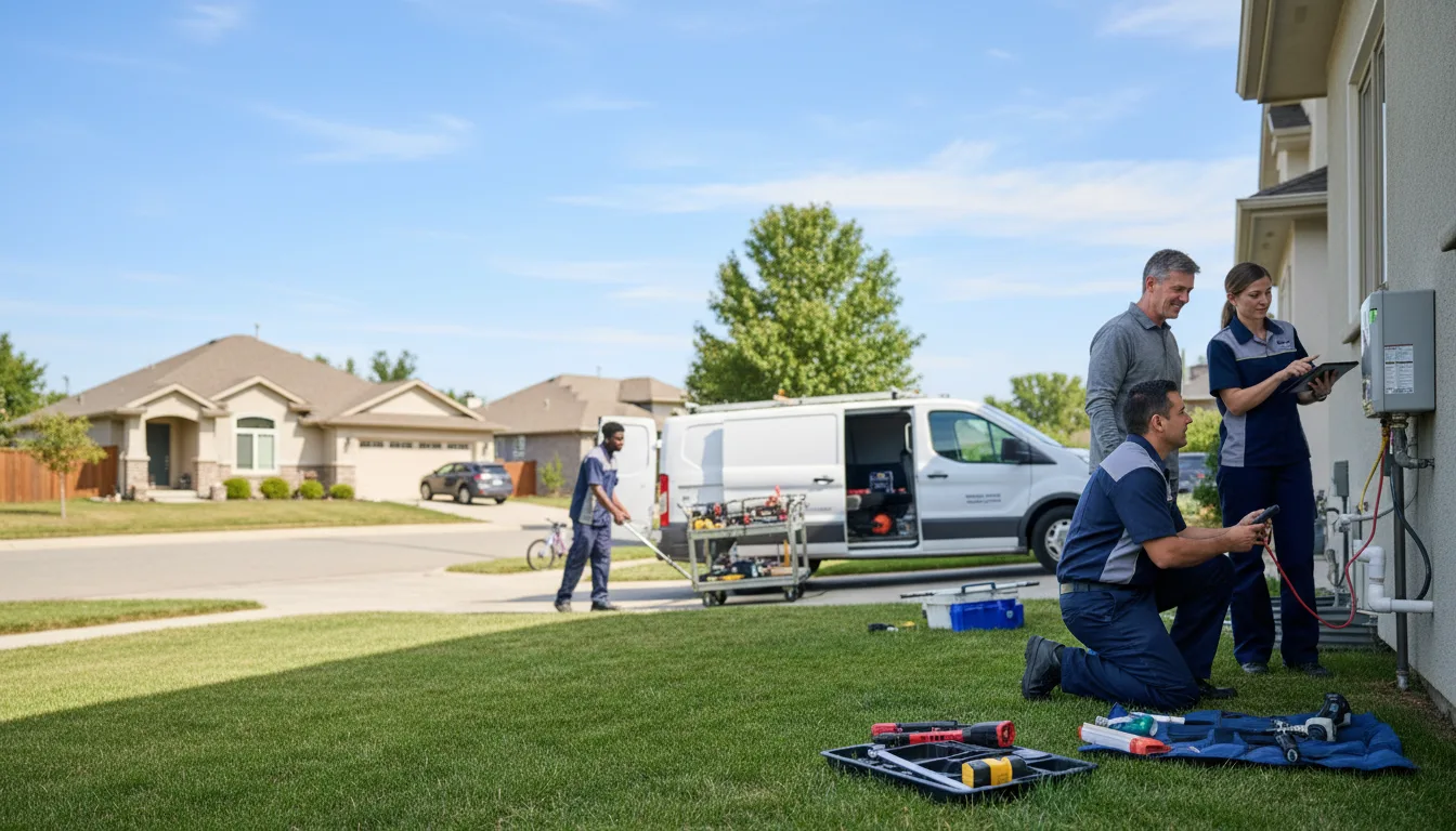Tankless water heater service in El Centro, CA